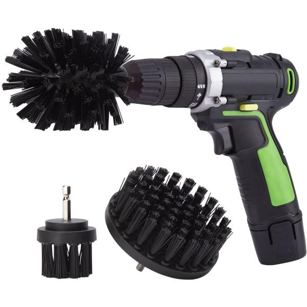 Quality 3pcs Drill Brush Attachment Set 220g wholesale