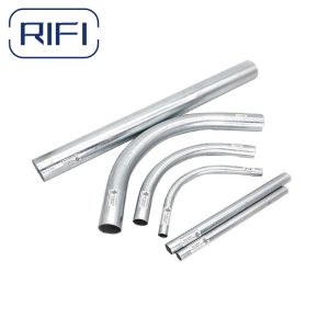 Cheap Rigid Steel Conduit GRC Elbow With NPT Threaded For IMC / Rigid Conduit Connection for sale