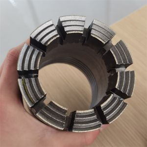 Hot-pressed Impregnated Diamond Core Drill Bit AQ BQ NQ HQ PQ For Hard Rock