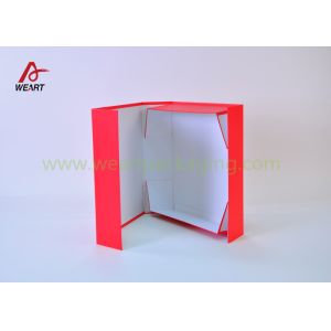 UV Coated Automatic Foldable Paper Boxes Gift Packaging With Magnets