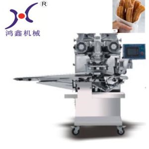 1.5KW Two Hopper Churro Food Encrusting Machine