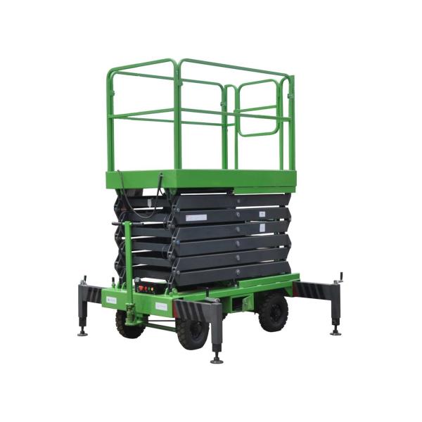 Quality 7.5m Mobile Scissor Lift With Anti - Skid Platform 1.8 * 1m of 450kg of Capacity wholesale