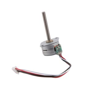15MM Micro Stepper Motor 2-Phase 4-Wire 18 Degree Permanent Magnet With Spiral