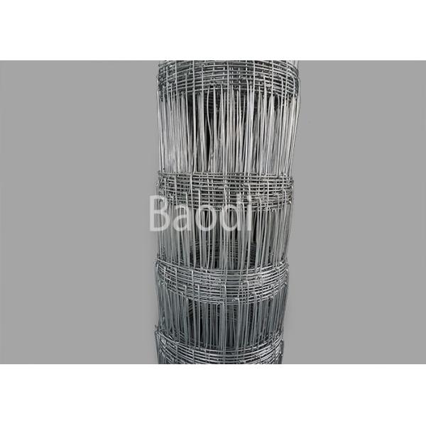 Galvanized Wire Fence For Livestock Fencing Easily Installation , Woven Wire