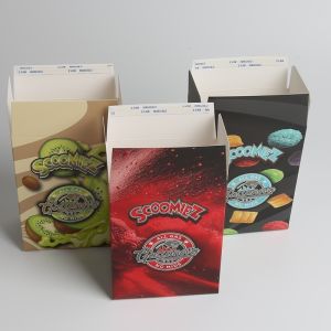 Paper Tuck Top Auto Bottom Box Packaging Custom Shape With Double Side Tape