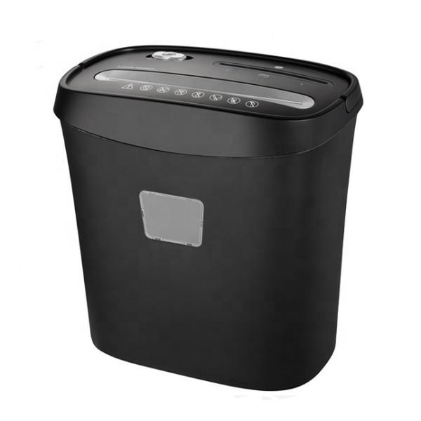 P4 DIN 66399 Security Level 8-Sheet Cross-Cut Shredder for Office Confidentialit