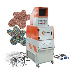 China Automatic Scrap Copper Wire Granulator for Small Capacity Cable Wire Recycling System on sale