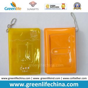 Cheapest Customized Design Soft PVC Clear Bank Card Pouches