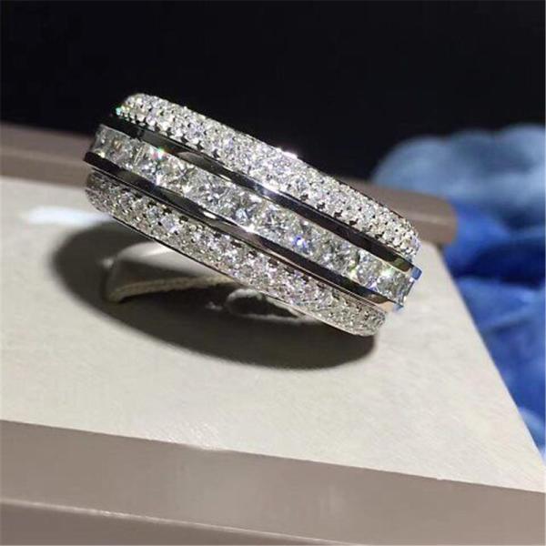Quality Piaget full diamonds of rotating ring 18kt gold  with yellow gold or white gold wholesale