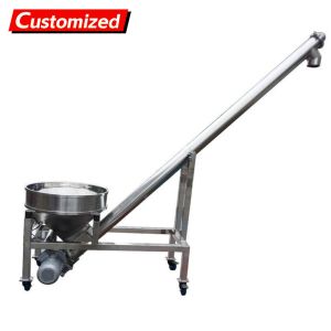 China custom Material Screw Conveyor FeederScrew Conveyor Material Inclined Circular Tube Screw Conveyor and Powder Inclined Parallel Screw Conveyor on sale