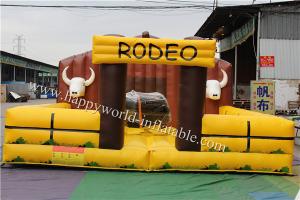 China inflatable bull , inflatable mechanical bull , inflatable bull riding machine ,  bull ride on sale