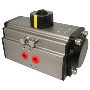 Rack Pinion Pneumatic Actuator with VDI/VDE3845 Standard Hard Anodized Treatment