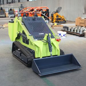 CE EPA Diesel Track Bucket Front Attachment Mini Skid Steer Loader for Sale