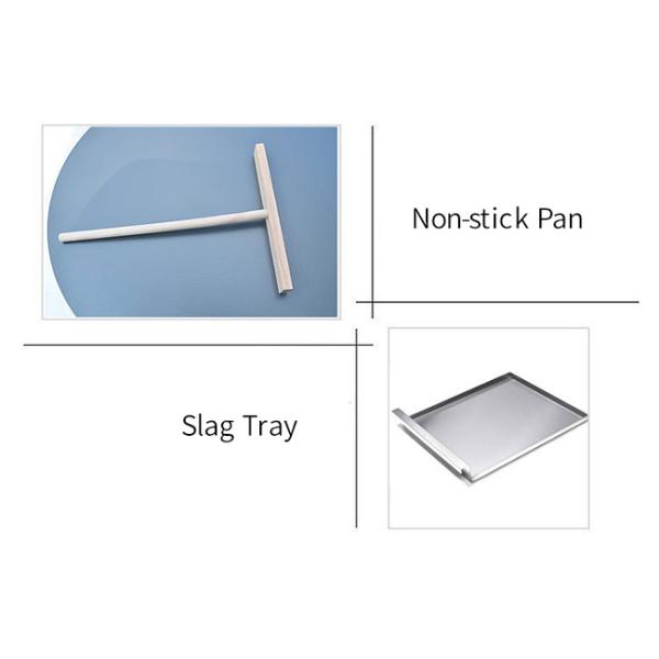 Non Stick Pancake Pan Griddle Snack Food Processing Equipment / Single Plate Gas Crepe Machine