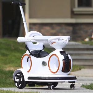 PP Plastic 6V4.5H Battery Wall-e Bumper Toy Car for 1-3 Year Olds' Early