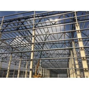Prefabricated Galvanized Steel Structure Construction Warehouse
