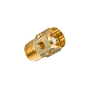 ISO Approval Micro Machining Plating Brass Turned Parts