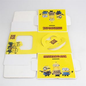 Recyclable Cupcake Packaging Boxes Custom Logo Handling Animated