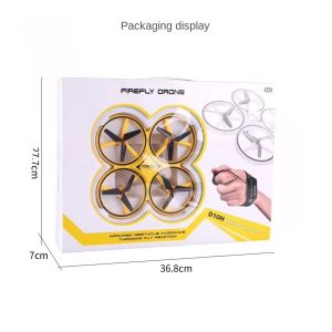 YELLOW D10H Popular Design Customizable Design Toy Plane Gesture Control Drone