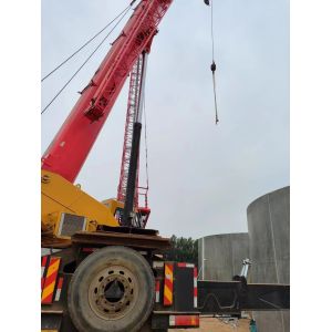 80ton Truck-Mounted Telescopic Crane Hydraulic Truck Crane with Five-Arm Crane