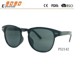 China Classic culling sunglasses, made of plastic frame with plastic hinge , UV 400 protection lens on sale