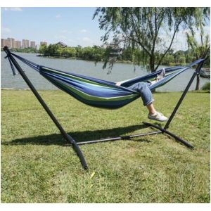 Modern Design Style Outdoor Garden Hammock With Stand Portable Swing Standing
