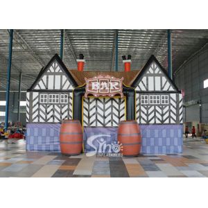 9x6 mts outdoor parties N events giant blow up inflatable bar tent with full