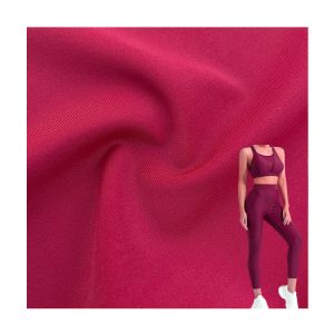 Medium Weight Anti UV Four Sided Elastic Soft Fabric For Yoga Clothes And In