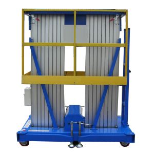 12m Lifting Heihght Mobile Aluminum Aerial Work Platform with Extension Platform