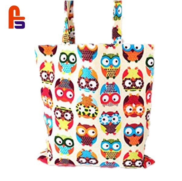 Quality Colorful Printing Tote Flexo  Design Good Looking Fabric Shopping Bag wholesale