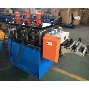 7.5 KW Automatic Steel VCD CD Fire Smoke Damper Frame Roll Forming Machine