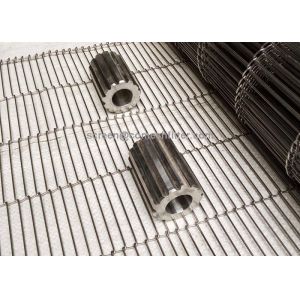 Chocolate Flat Flex 1mm Wire Mesh Conveyor Belt