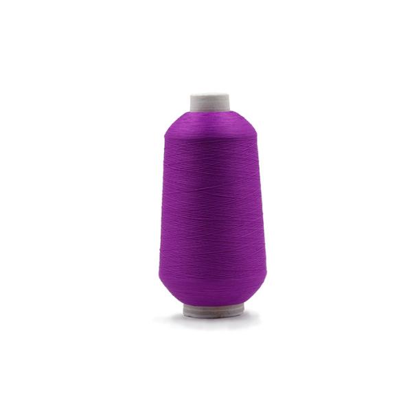 Hank Dyed Nylon Elastic Yarn , 6 Filament Sewing Thread DTY 70D/24F