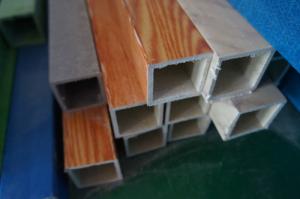 China Customized Fiber Reinforced Polymer FRP Square Tube Pultruded Profiles on sale