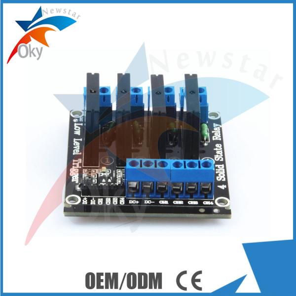 Quality 2A 4 Channel Solid State 5v Arduino Relay Module High Level Trigger wholesale