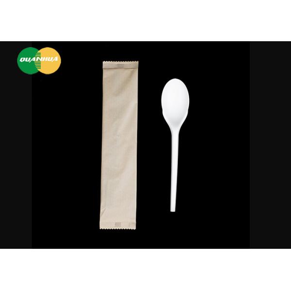 Quality Disposable Biodegradable 152mm Spoon Utensils Cutlery Eco Friendly wholesale