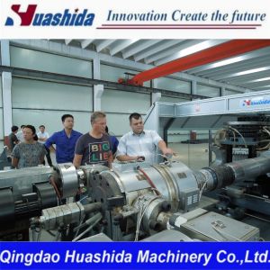 HDPE PP Double Wall Corrugated Pipe Line 1300kg/h Capacity