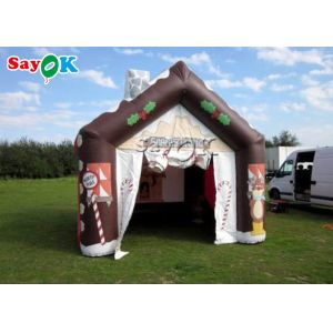 Cheap inflatable tent Customized Outdoor Christmas Inflatable Tent For Kid Party for sale