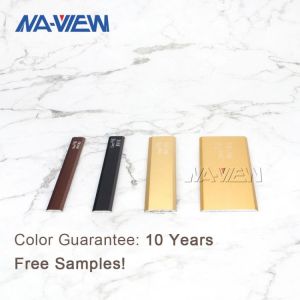 ODM Metal Tile Edging Decorative L Shape Straight Corner Aluminium Trim