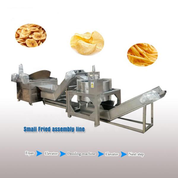30kw Peanut Automatic Stirring Plantain Chips Frying Machine