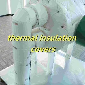 Custom Thermal Insulation Jacket 1000°C Resistance 25-100mm Thick