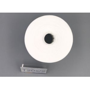 Polyester Staple Fiber 20/2 Spun Raw White Yarn For Clothing