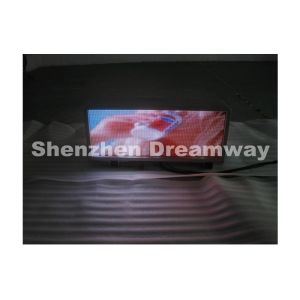 PH6 Taxi LED Display Time Relay 768mm × 288 mm white SMD3528