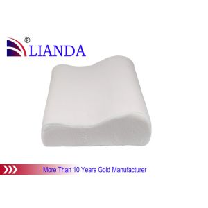 ECO - Friendly Fabric Memory Foam Bed Pillow With Mite And Allergen Proof Cover