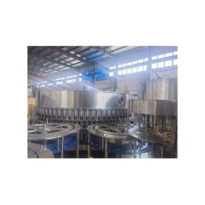 72 Heads Fresh Fruit Juice Bottling Plant with Filling Material Beer and