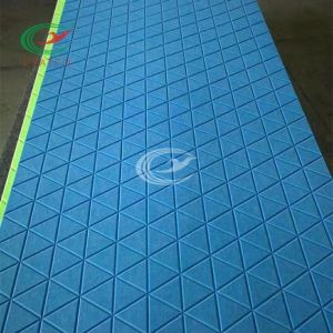 Mildewproof Acoustic Felt Wall Panels Multicolor Carved Design