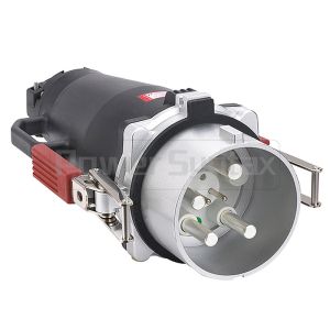4P 400A High Current Industrial Plugs PowerSyntax IP67 380V Heavy Duty Part No.
