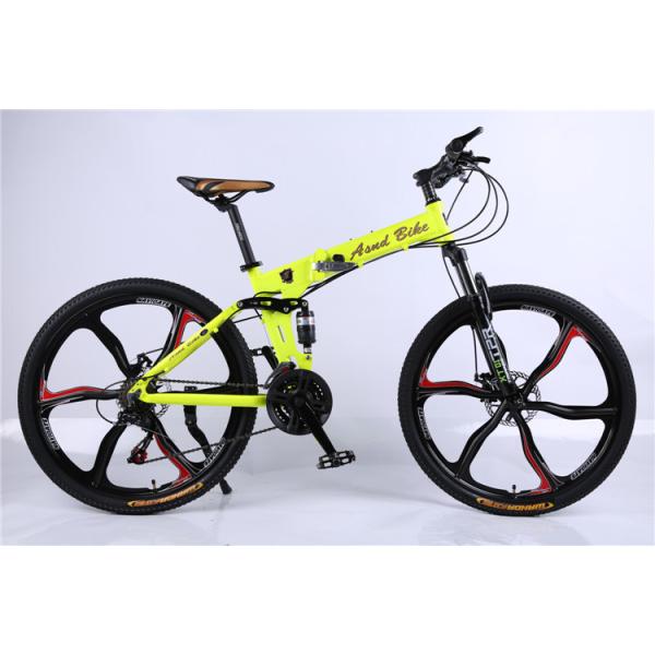 Factory price OEM 6 spoke mag alloy wheel Shimano 21/24/27/30 speed aluminium alloy chinese folding MTB bicycle