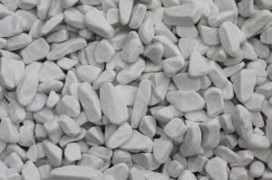 Cheap White Gravel,White Crushed Stone,Broken Stones,White Machine-Made Pebbles,Landscaping Gravels for sale