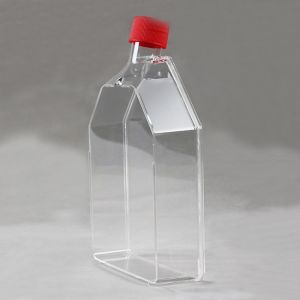 Plastic T75 Cell Culture Flask Surface Area 75 Cm² Seal Cap Filter Caps